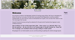 Desktop Screenshot of cascadepreschool.com